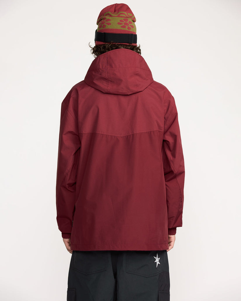 Veste Gore-Tex Longo - Burnt Red