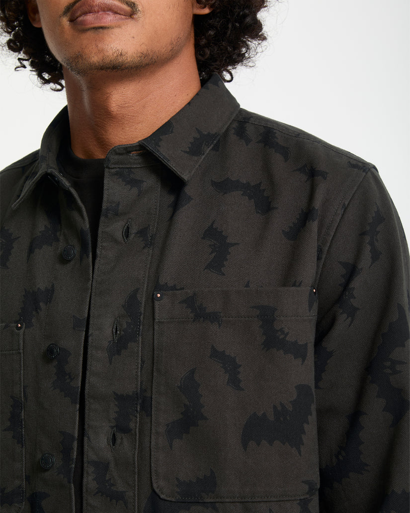 Chemise J.J. Villard - Rinsed Black