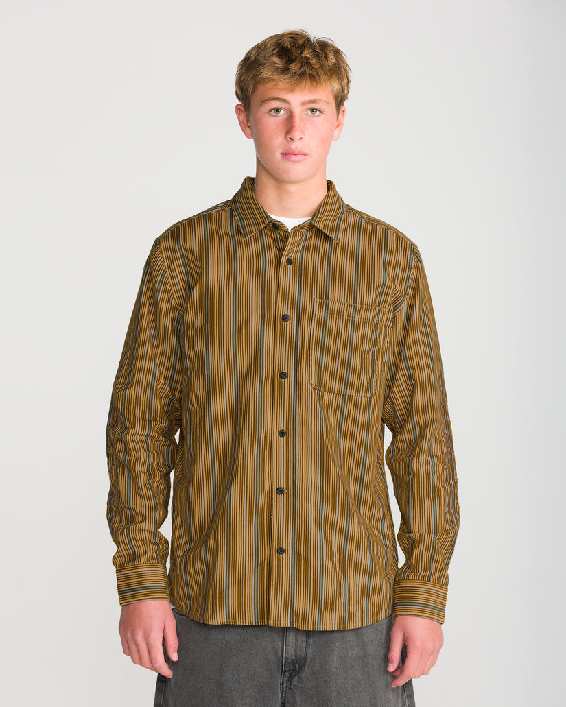 Chemise Casey Jones Corduroy - Dull Gold