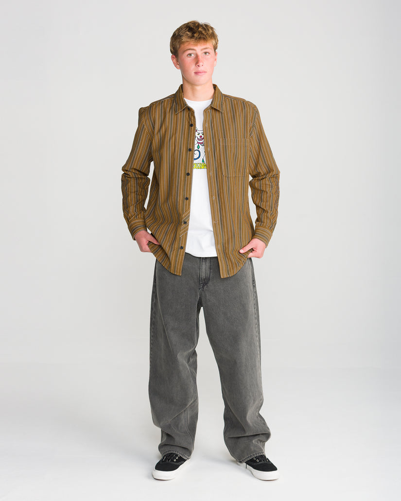 Chemise Casey Jones Corduroy - Dull Gold