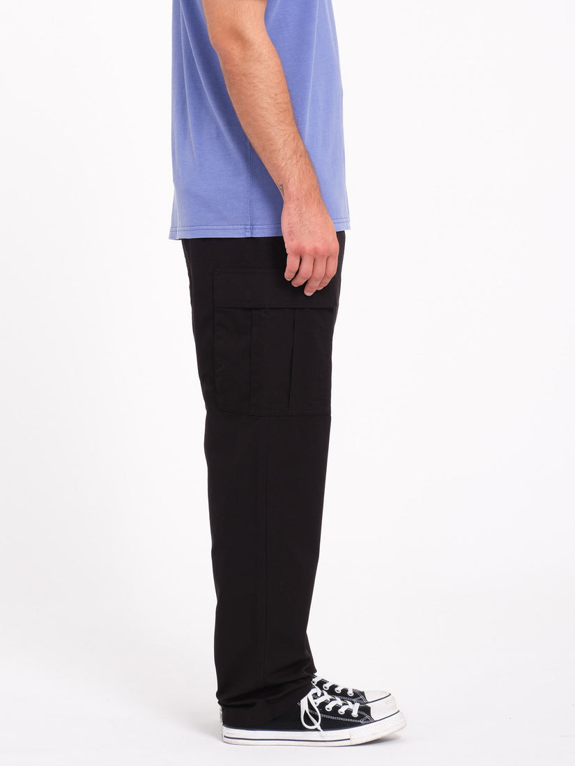 Pantalon Cargo Tapered Strange Tripper - BLACK