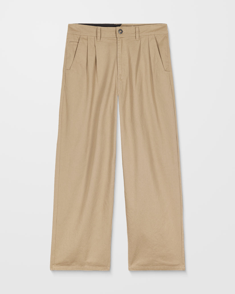 Pantalon Baggos Pleat - Khaki