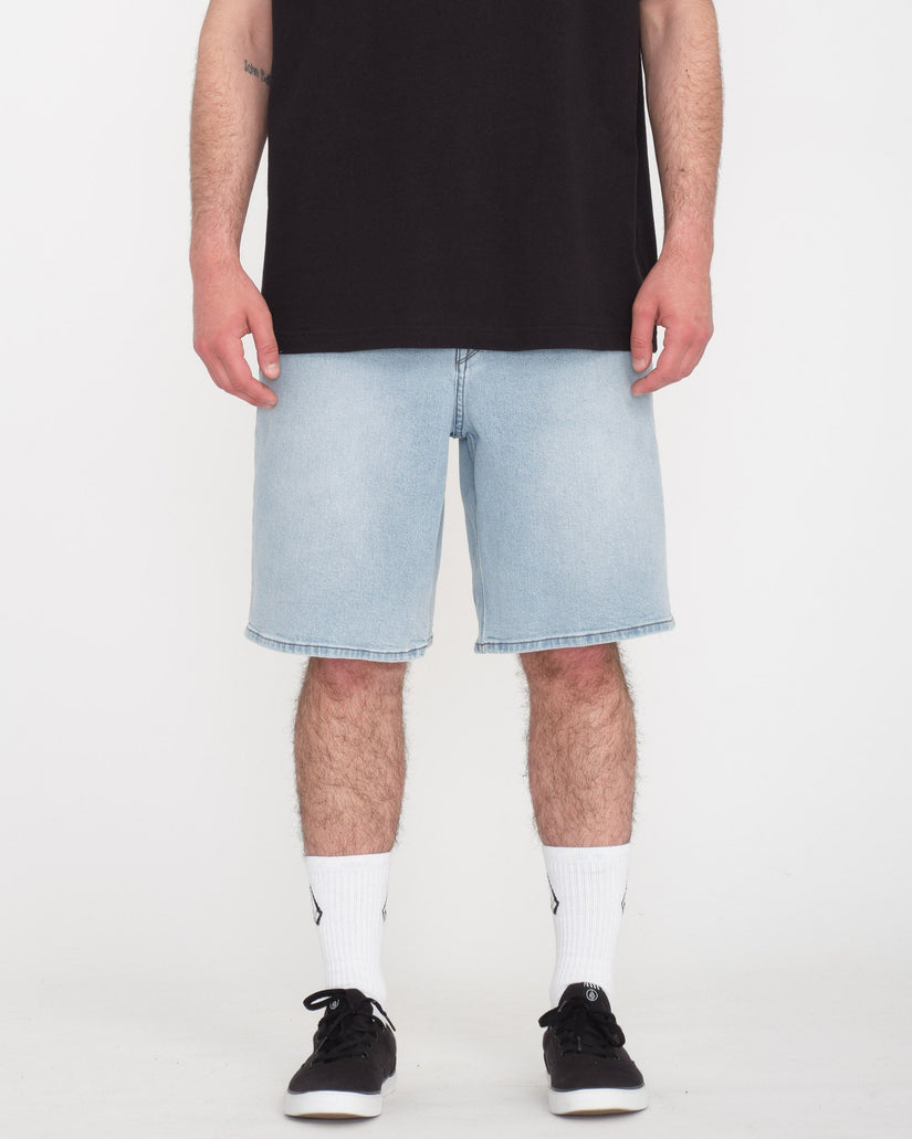 Short Denim Billow - DESERT DIRT INDIGO