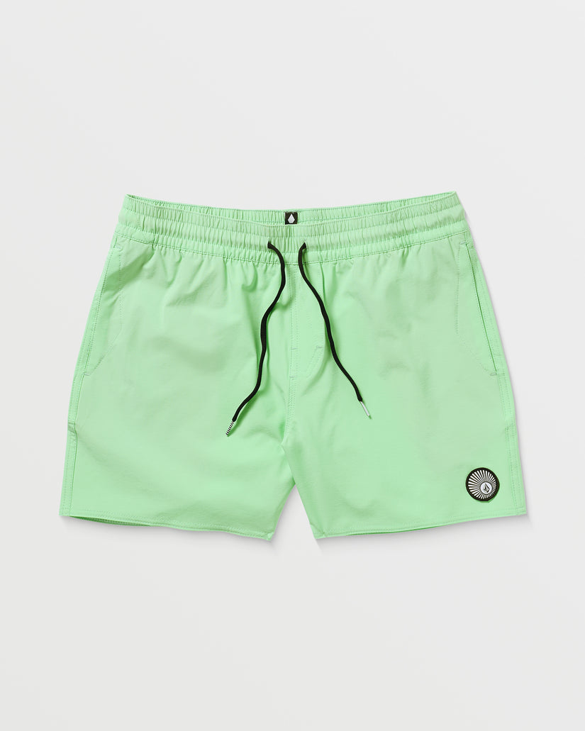 Boardshort Lido Solid Trunk 16" - Jade Cream