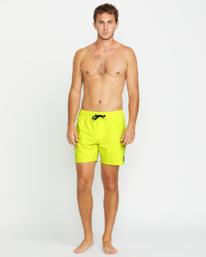 Boardshort Lido Solid Trunk 16" - TENNIS BALL