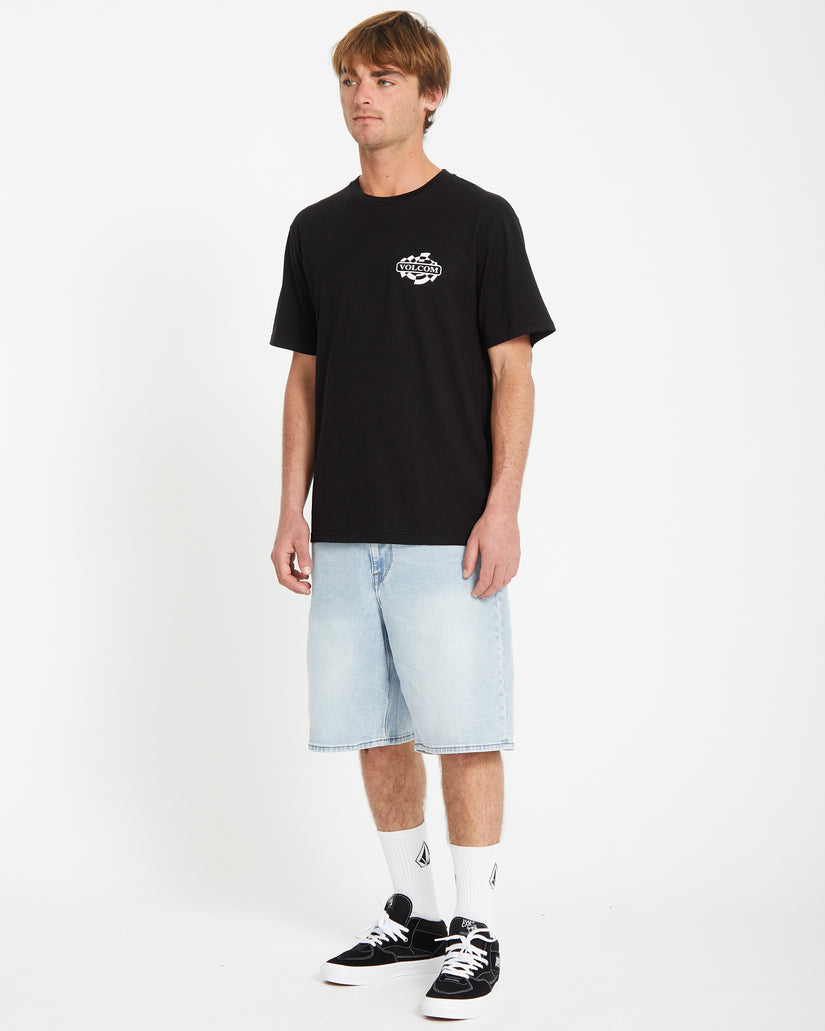 T-shirt Startlog - BLACK
