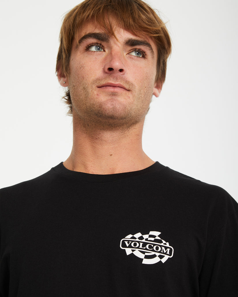 T-shirt Startlog - BLACK