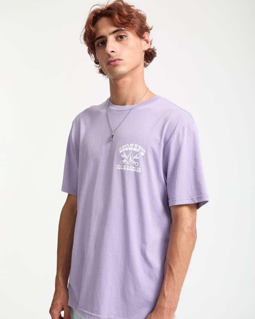 T-Shirt Stoneys - Purple Ash