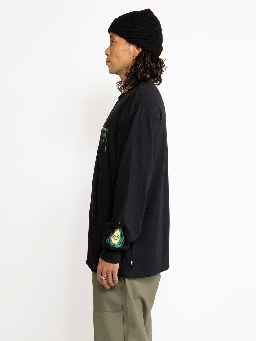 T-shirt Iguchi - BLACK