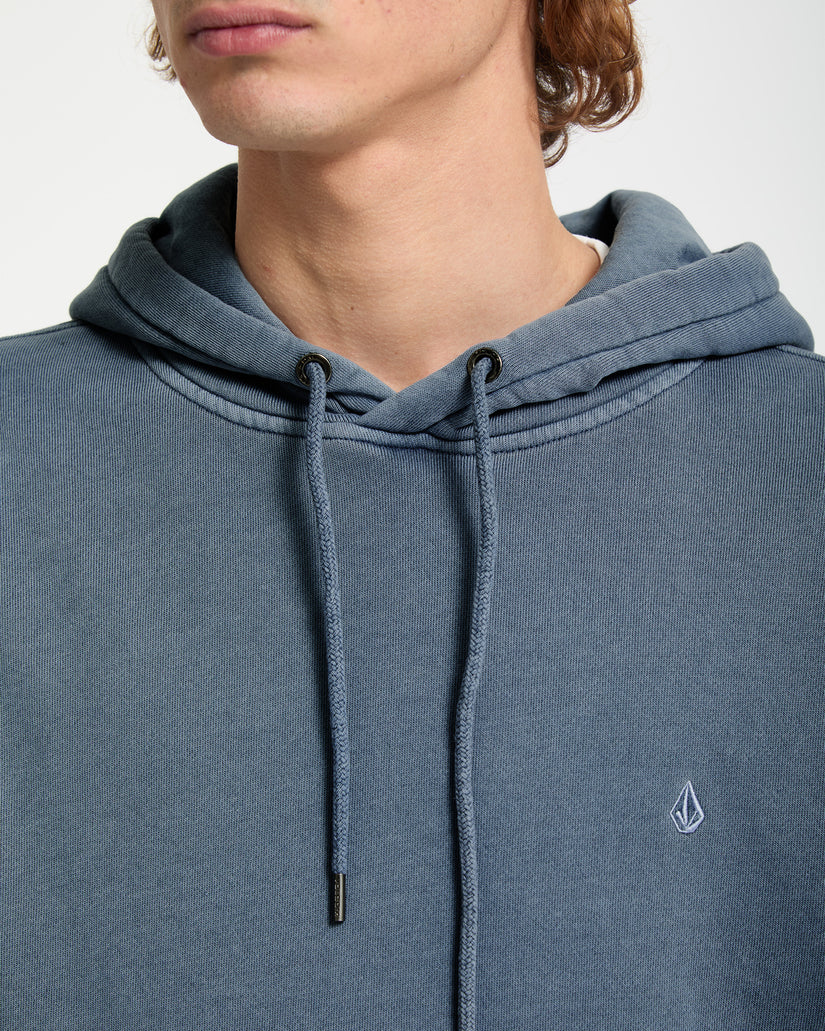 Sweat à capuche Single Stone - Blue Wash