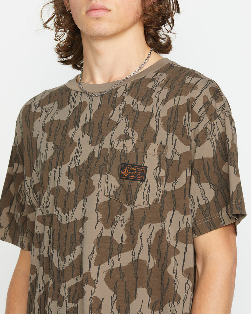 T-shirt Volcognito - BRINDLE