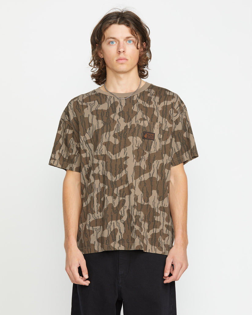 T-shirt Volcognito - BRINDLE