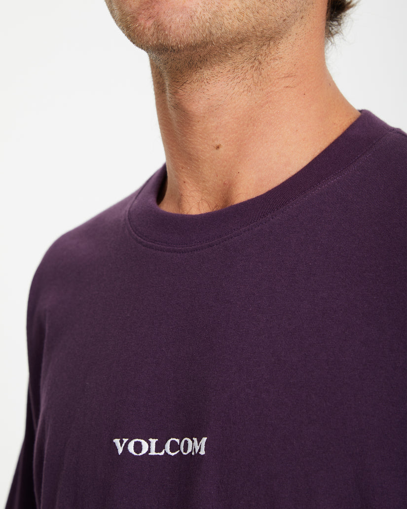 T-shirt Volcom Stone - GRAPE ROYALE