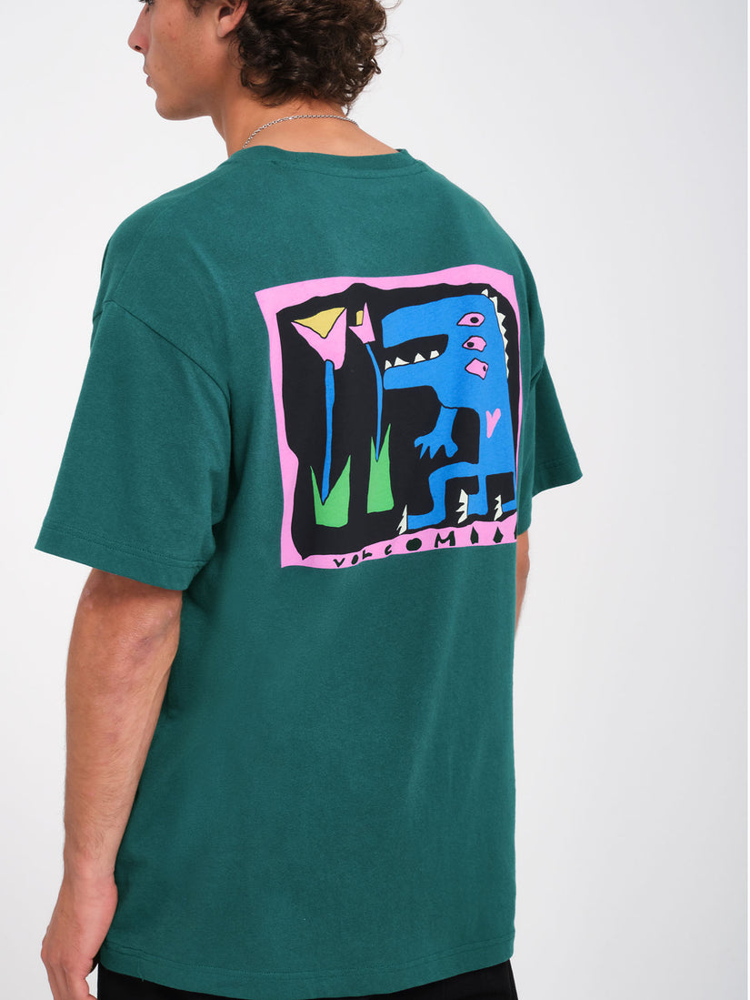 T-shirt Arthur Dino - EVERGREEN