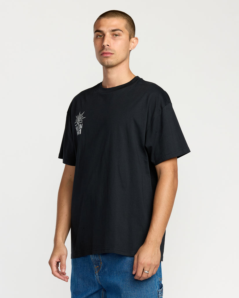 T-Shirt Tune In - Antique Black