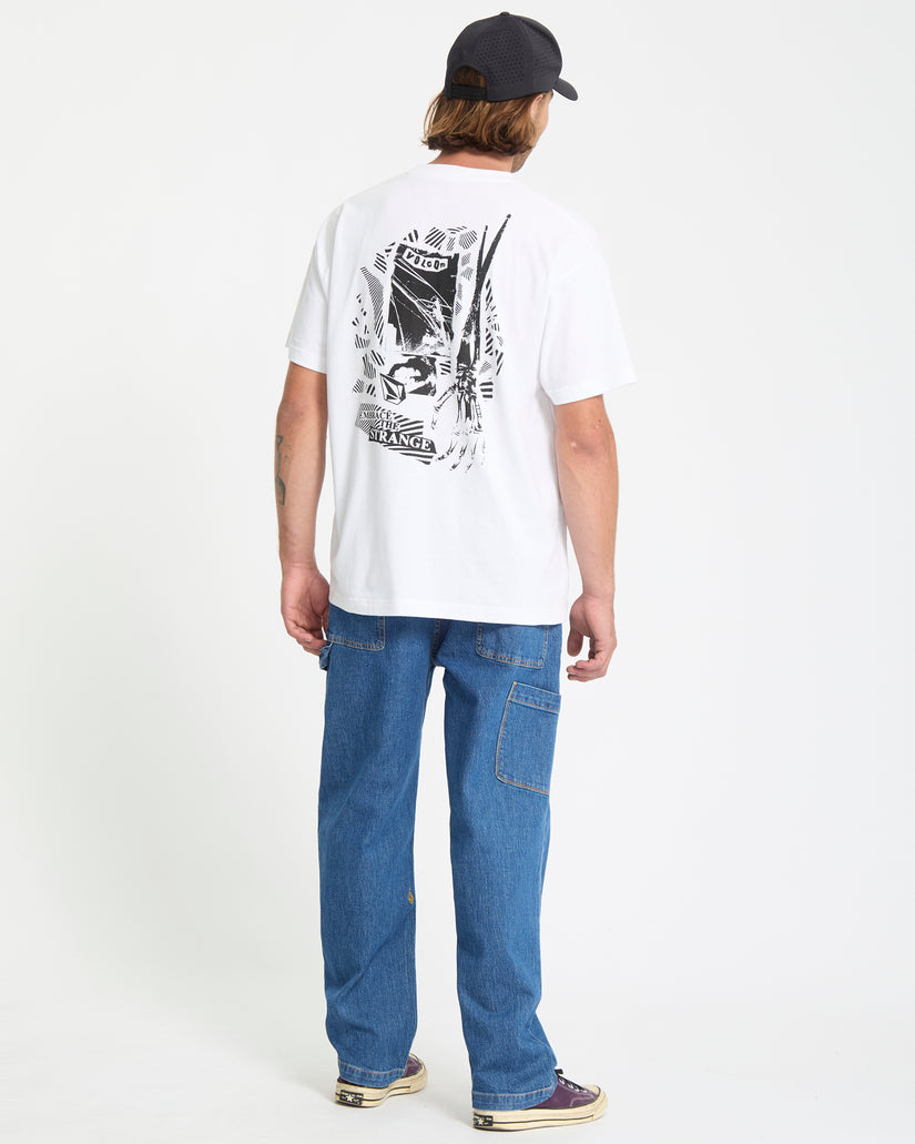 T-Shirt Kut N Rip - White