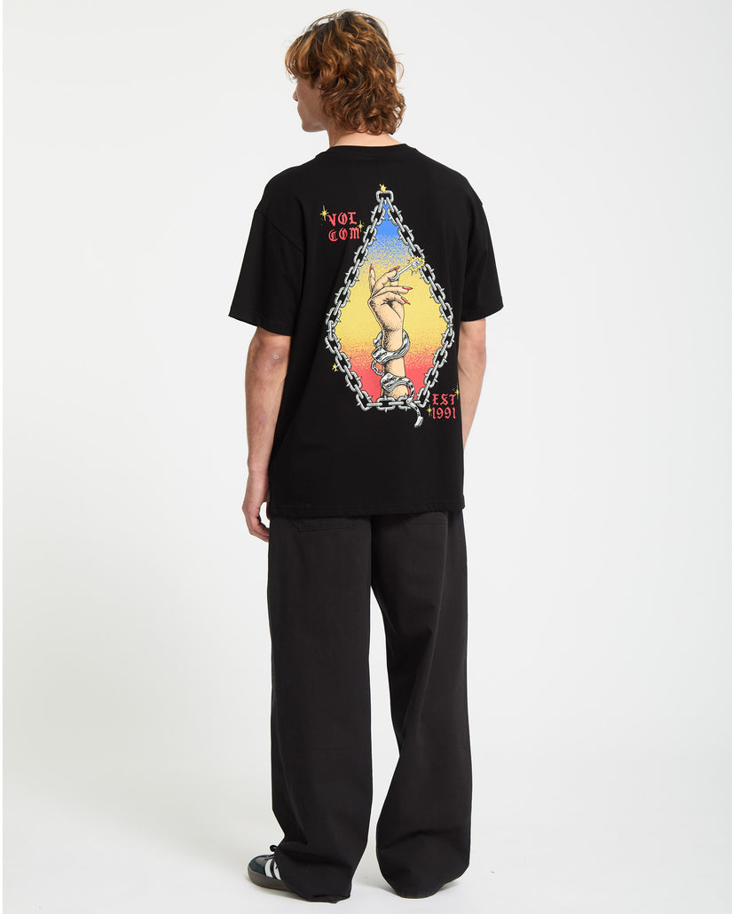 T-shirt Daniel Shepard Unlocked - Black