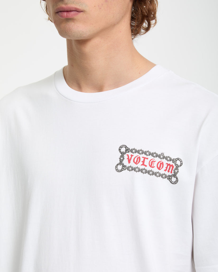 T-shirt Daniel Shepard Unlocked - White