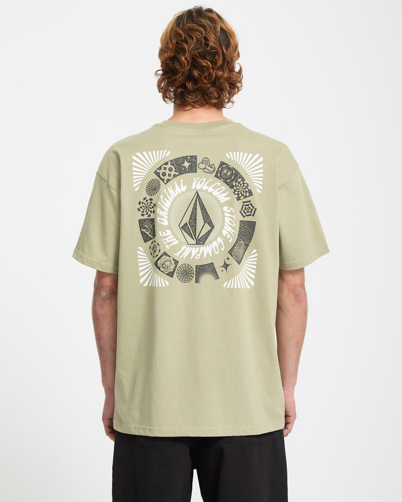 T-shirt Round Out - Green Tea