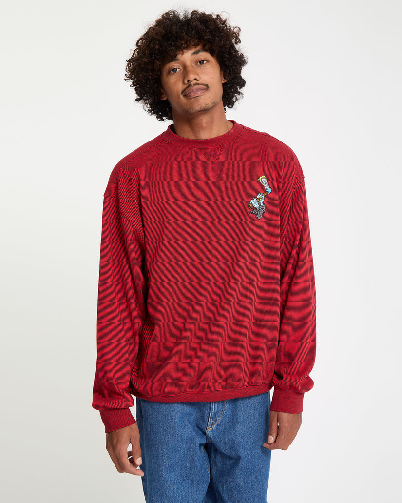 Sweatshirt J.J. Villard - Lifeguard Red