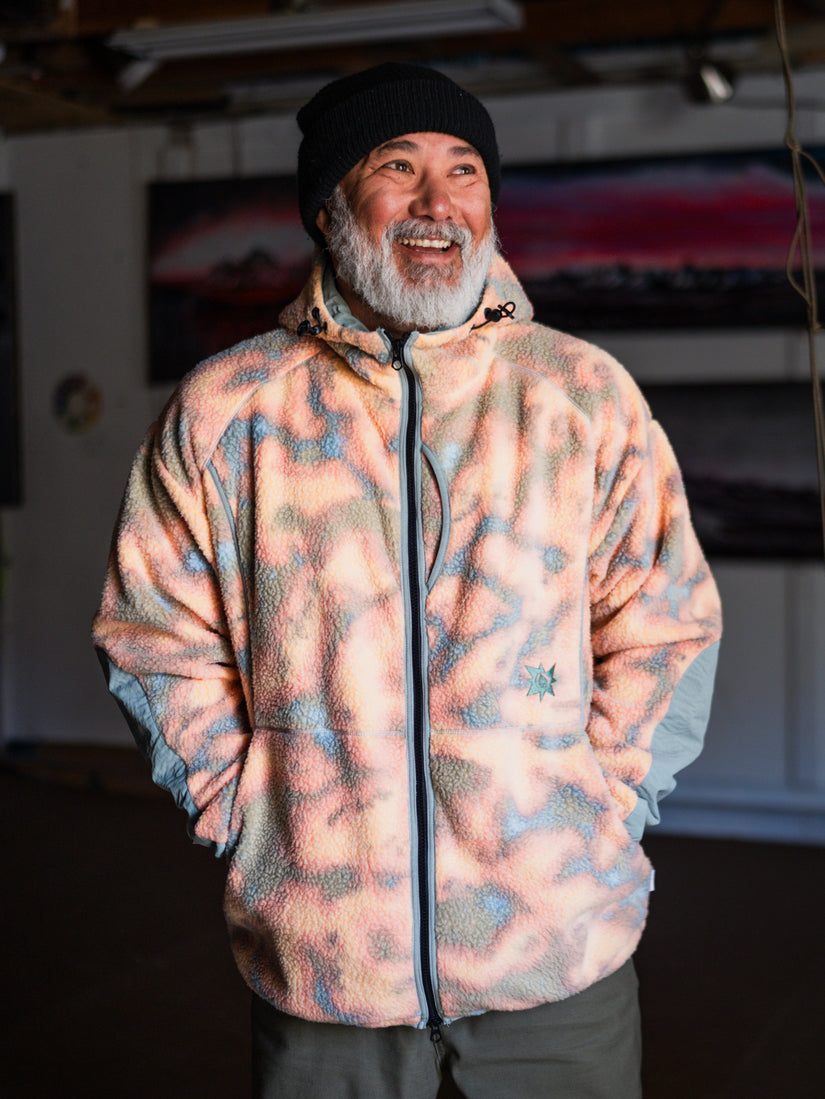 Sweat à capuche zippé Iguchi - TIGERLILY