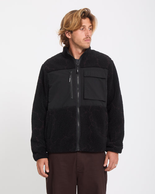 Veste sherpa zippée Storm Stone
