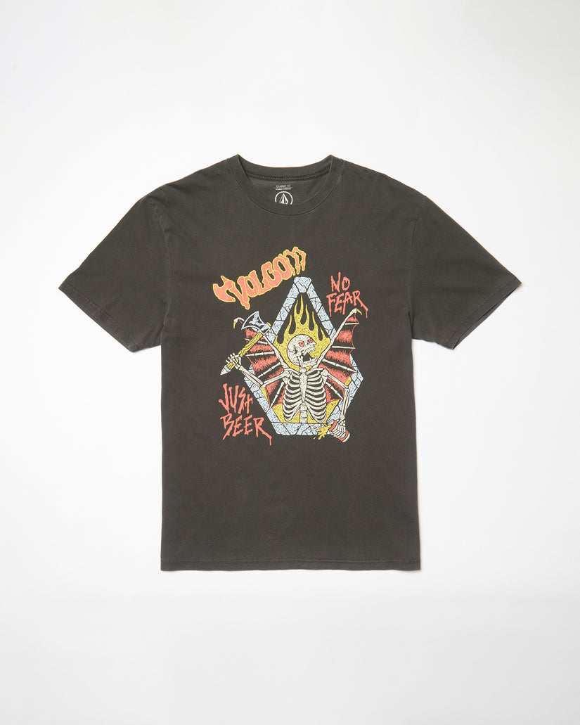 T-shirt Just Beer - BLACK