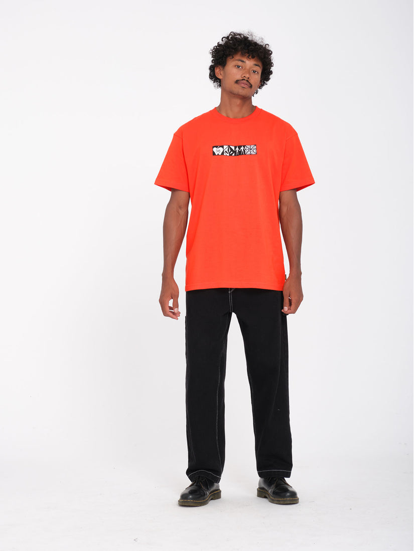 T-shirt Keutchi 3 - BRIGHT RED