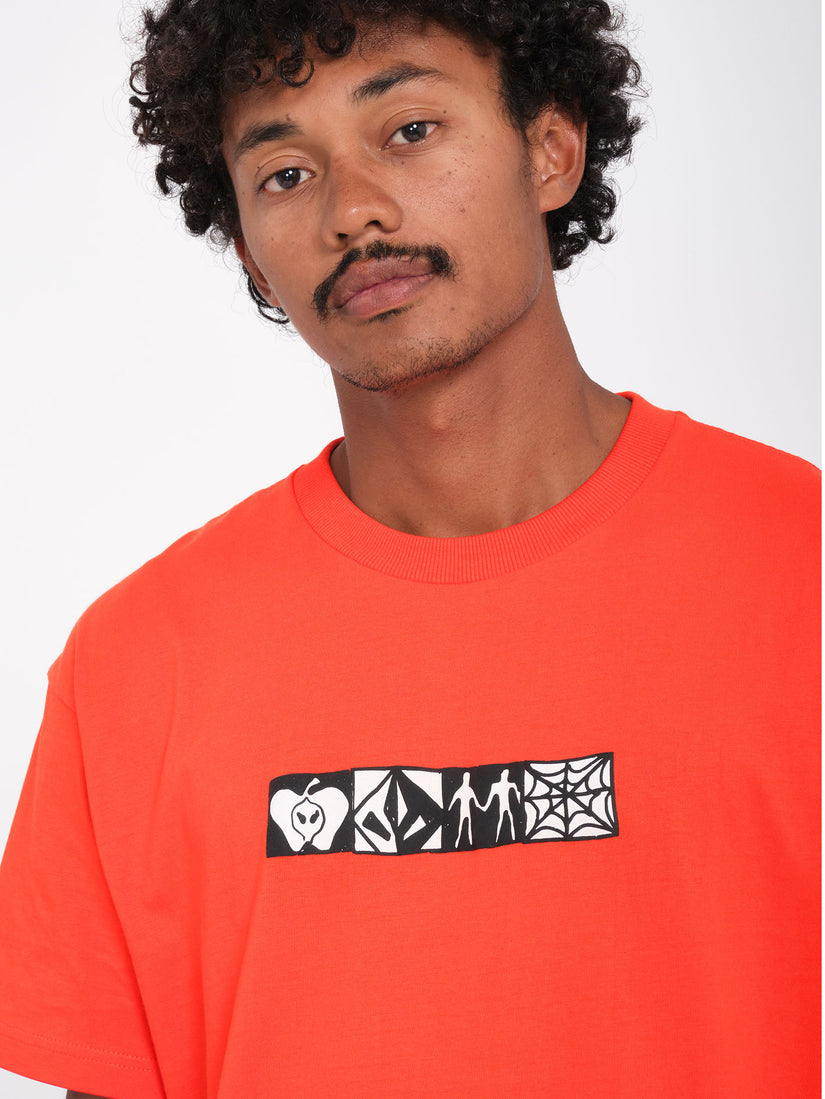 T-shirt Keutchi 3 - BRIGHT RED