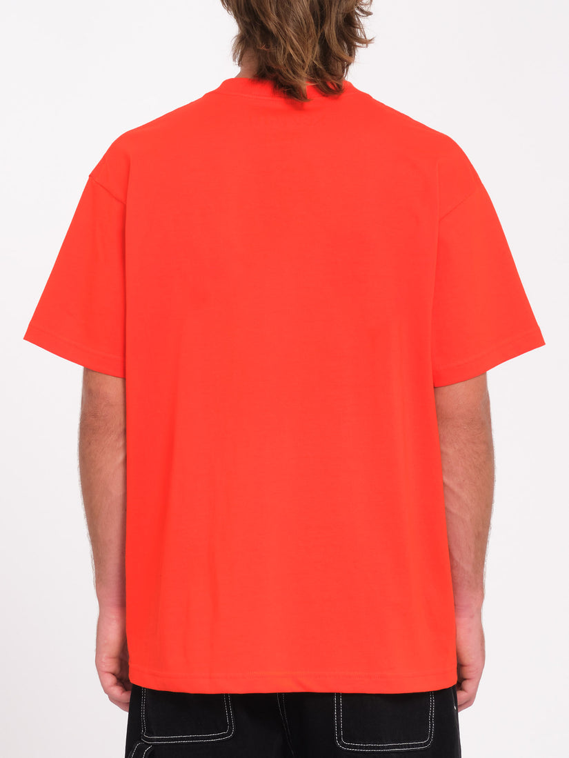 T-shirt Olivmoose - BRIGHT RED