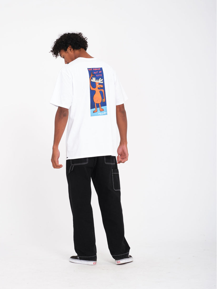 T-shirt Olivmoose - WHITE
