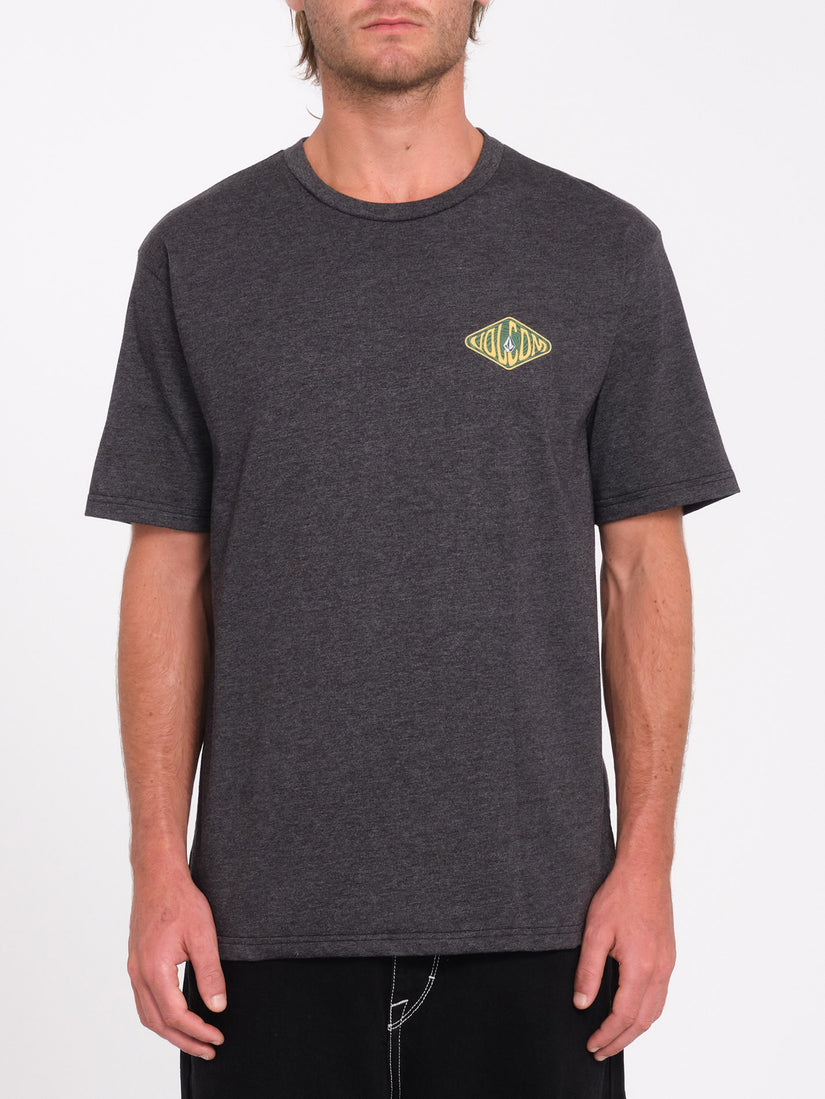 T-shirt Voboxed - HEATHER BLACK