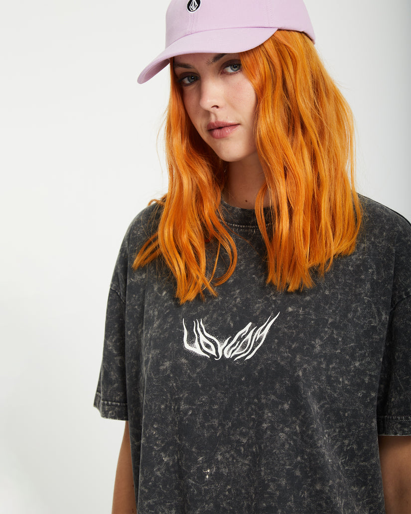 Robe T-Shirt Alix - VINTAGE BLACK