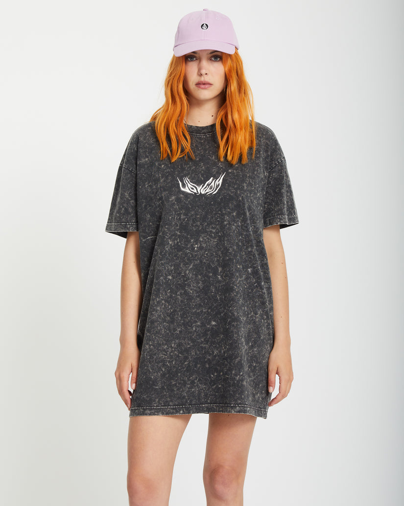 Robe T-Shirt Alix - VINTAGE BLACK