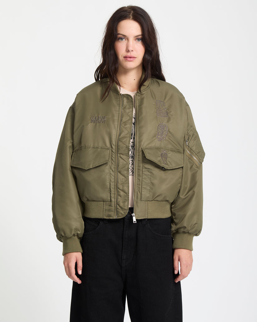 Veste Bomber Vaderetro - Wintermoss