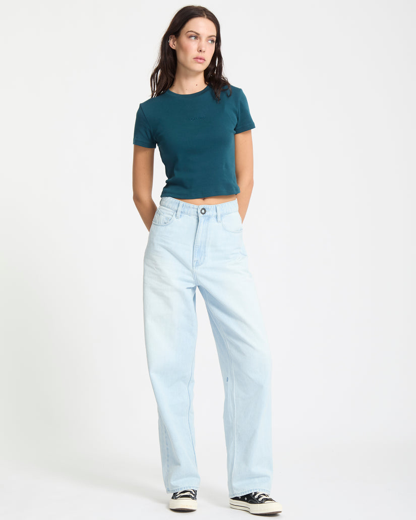 Jean Weellow II - Bleached Aqua