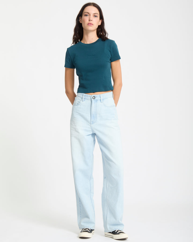 Jean Weellow II - Bleached Aqua