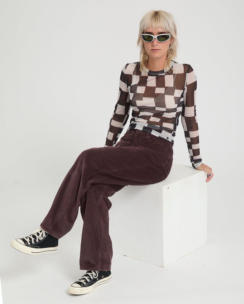 Pantalon Weellow II Corduroy - Raisin