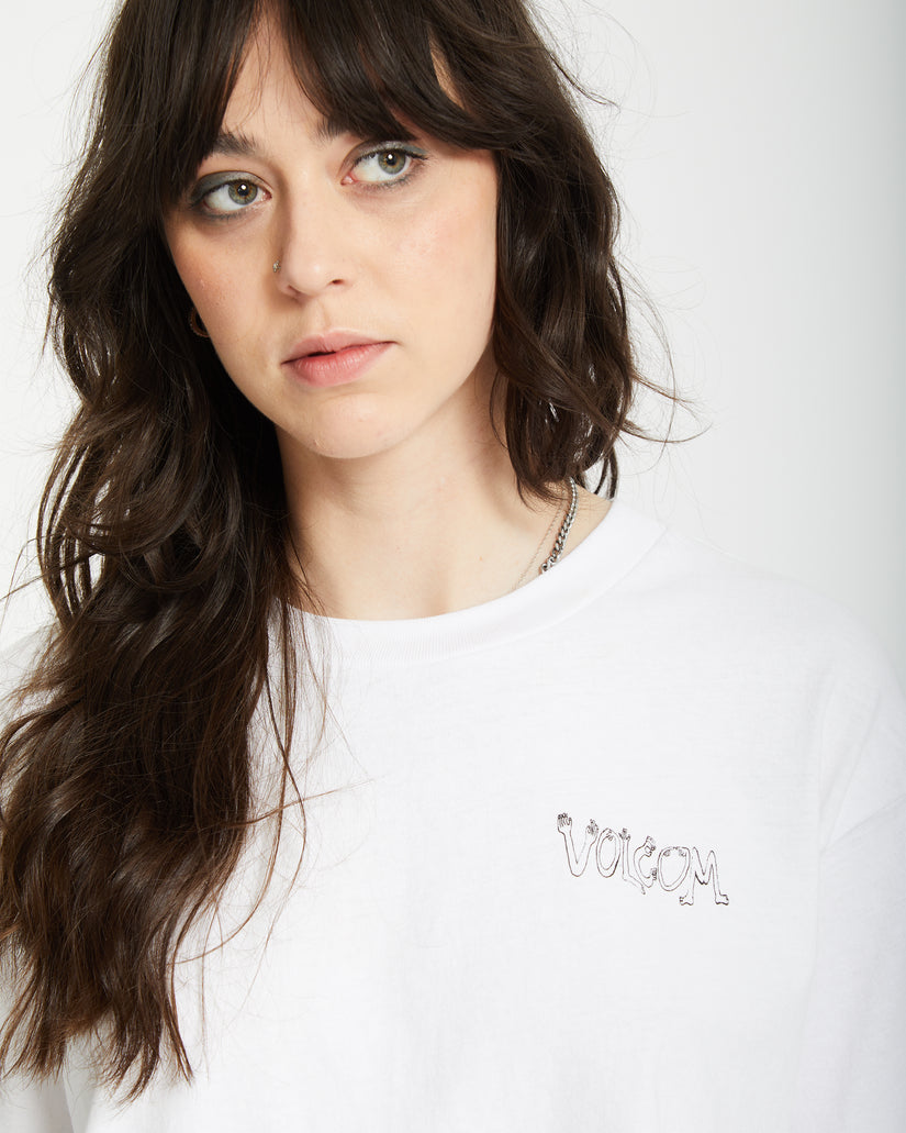 T-shirt Drumstone - WHITE