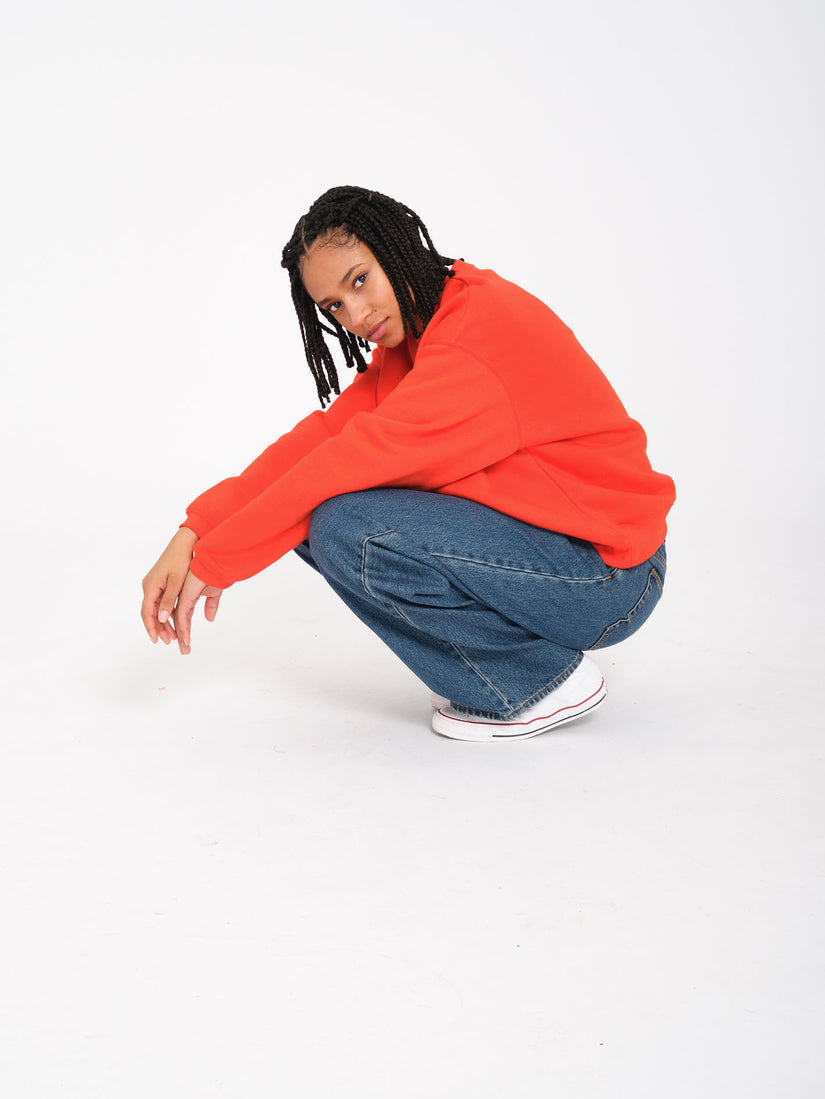 Sweat Stone Heart Up - BRIGHT RED