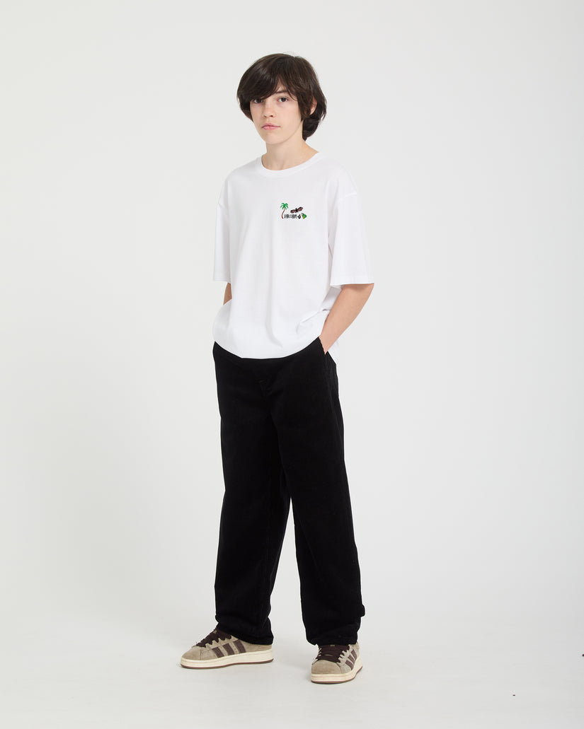 Pantalon Freazy Loose Corduroy - Black - (ENFANT)