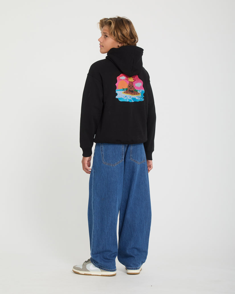 Sweat à capuche Ozzy - Black - (ENFANT)