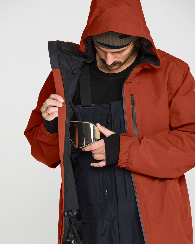 Veste L Gore-Tex - Burnt Orange