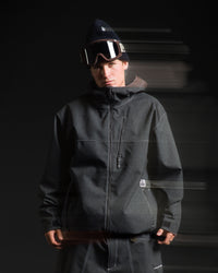 Veste Top Stitch 10K - Black Denim