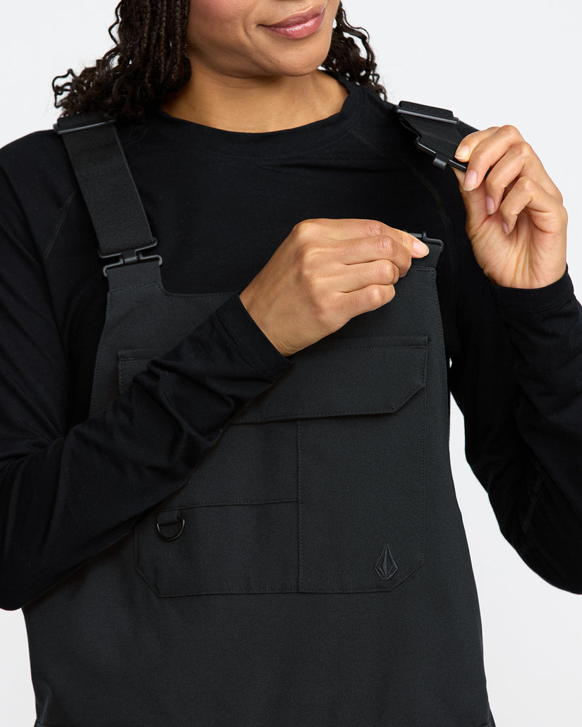 Salopette de snow Creston 3D Stretch - Black
