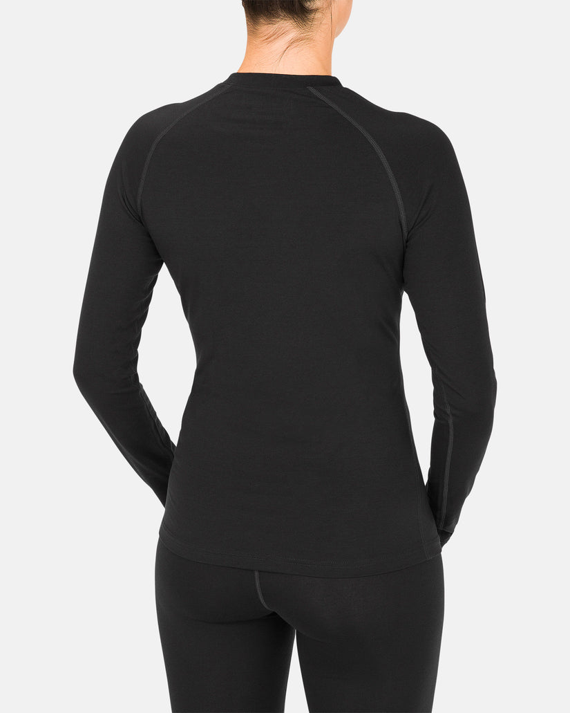 T-shirt première couche W Merino Blend - Black