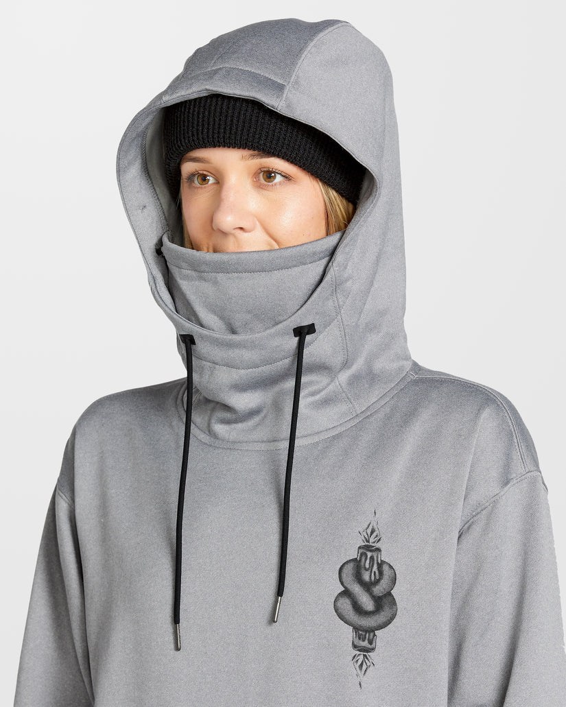 Sweat à capuche Riding Hydro - Heather Grey