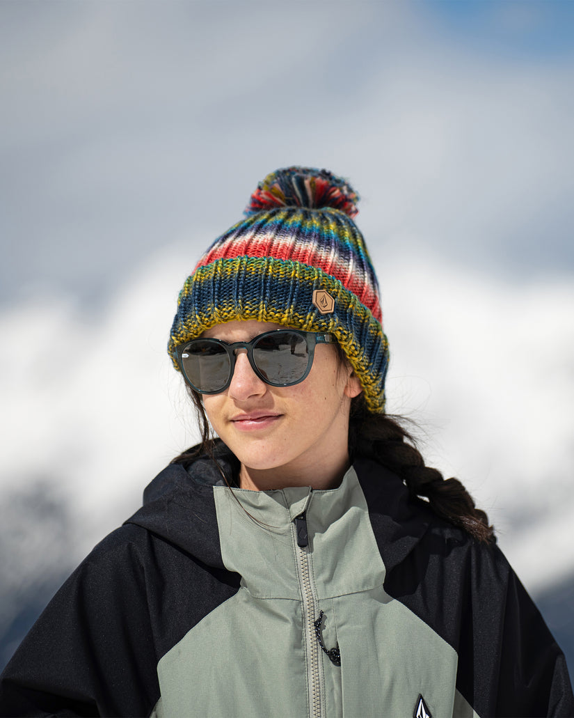 Bonnet V.Co Lyra Bobble - Lichen Green