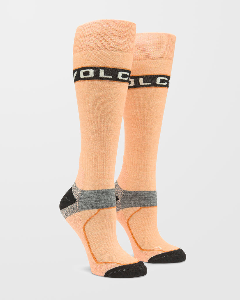 Chaussettes Friggid Wool Blend Otc - Coral Haze