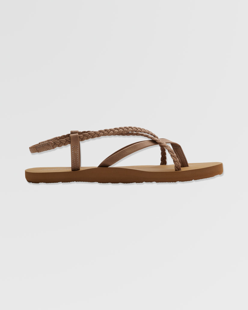 Sandales Thriller - COGNAC